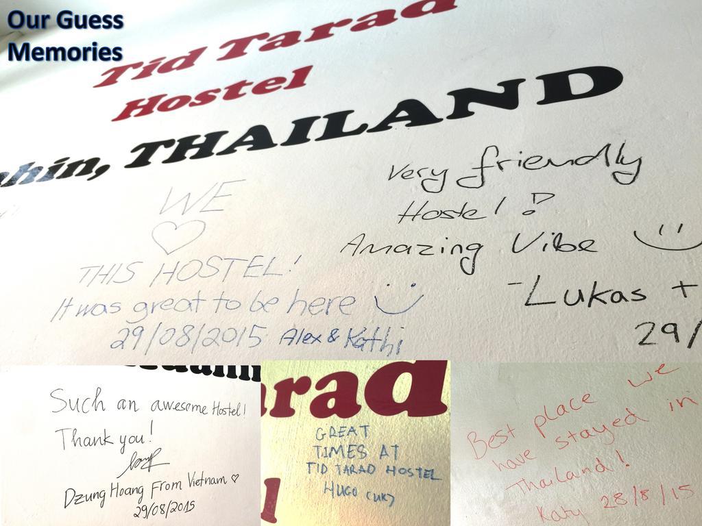 Tid Tarad Hostel Hua Hin Exterior foto